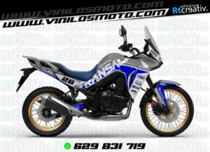 175€ - Honda Transalp | Diseño Rt001 43 ADHESIVOS Y PEGATINAS DE VINILO HONDA TRANSALP 750 Rt001-23