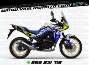 ADHESIVOS Y PEGATINAS DE VINILO HONDA TRANSALP 750 Rt002-05