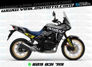ADHESIVOS Y PEGATINAS DE VINILO HONDA TRANSALP 750 Rt003-11