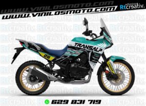 ADHESIVOS Y PEGATINAS DE VINILO HONDA TRANSALP 750 Rt003-13