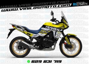 ADHESIVOS Y PEGATINAS DE VINILO HONDA TRANSALP 750 Rt003-16