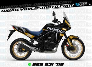 ADHESIVOS Y PEGATINAS DE VINILO HONDA TRANSALP 750 Rt004-03