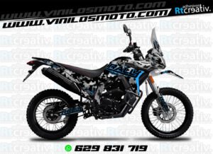 175€ - Voge 300 Rally | Diseño Rt010 3 ADHESIVOS Y PEGATINAS DE VINILO VOGE 300 RALLY Rt010-02