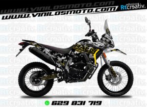 175€ - Voge 300 Rally | Diseño Rt010 5 ADHESIVOS Y PEGATINAS DE VINILO VOGE 300 RALLY Rt010-03
