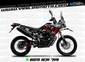 175€ - Voge 300 Rally | Diseño Rt010 9 ADHESIVOS Y PEGATINAS DE VINILO VOGE 300 RALLY Rt010-05