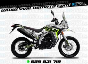 175€ - Voge 300 Rally | Diseño Rt010 11 ADHESIVOS Y PEGATINAS DE VINILO VOGE 300 RALLY Rt010-06