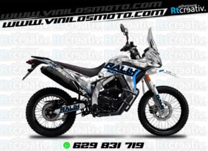 175€ - Voge 300 Rally | Diseño Rt010 13 ADHESIVOS Y PEGATINAS DE VINILO VOGE 300 RALLY Rt010-07