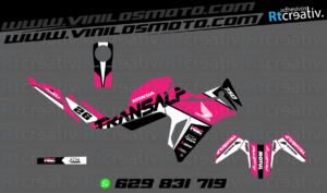 175€ - Honda Transalp | Diseño Rt001 42 ADHESIVOS Y PEGATINAS DE VINILO HONDA TRANSALP 750 Rt001-21