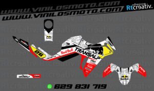 ADHESIVOS Y PEGATINAS DE VINILO HONDA TRANSALP 750 Rt002-06
