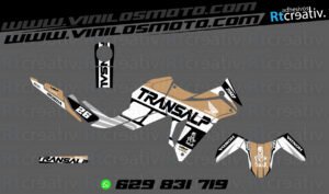 ADHESIVOS Y PEGATINAS DE VINILO HONDA TRANSALP 750 Rt006-04