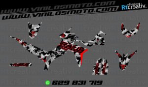 175€ - Voge 300 Rally | Diseño Rt010 10 ADHESIVOS Y PEGATINAS DE VINILO VOGE 300 RALLY Rt010-05