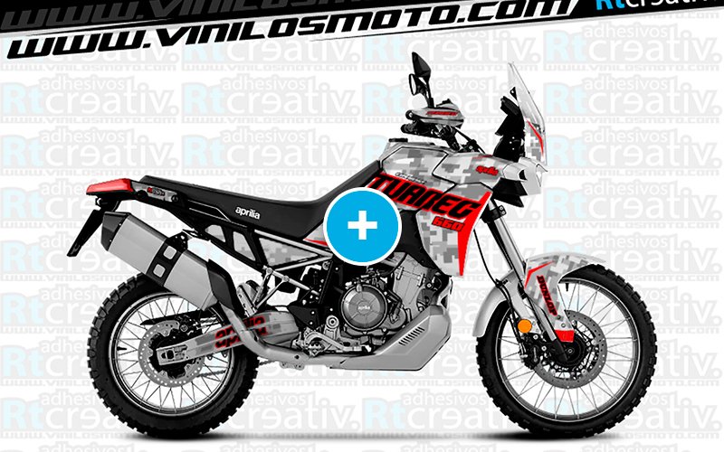 ADHESIVOS Y PEGATINAS DE VINILO APRILIA TUAREG Rt008