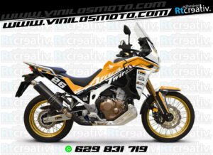 ADHESIVOS Y PEGATINAS DE VINILO HONDA ÁFRICA TWIN Rt004-09