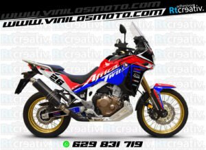 ADHESIVOS Y PEGATINAS DE VINILO HONDA ÁFRICA TWIN Rt004-11