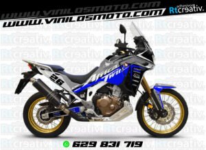 ADHESIVOS Y PEGATINAS DE VINILO HONDA ÁFRICA TWIN Rt004-12