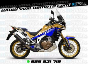 ADHESIVOS Y PEGATINAS DE VINILO HONDA ÁFRICA TWIN Rt004-13