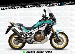 ADHESIVOS Y PEGATINAS DE VINILO HONDA ÁFRICA TWIN Rt004-18