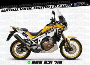 ADHESIVOS Y PEGATINAS DE VINILO HONDA ÁFRICA TWIN Rt004-19