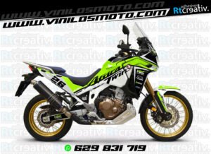 ADHESIVOS Y PEGATINAS DE VINILO HONDA ÁFRICA TWIN Rt004-20