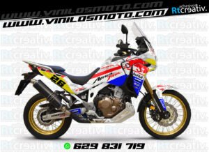 ADHESIVOS Y PEGATINAS DE VINILO HONDA ÁFRICA TWIN Rt005-02