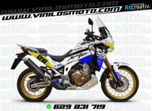 ADHESIVOS Y PEGATINAS DE VINILO HONDA ÁFRICA TWIN Rt005-05