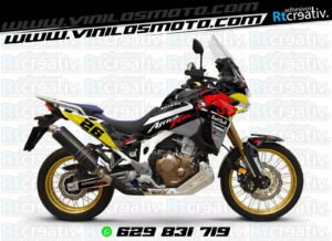 ADHESIVOS Y PEGATINAS DE VINILO HONDA ÁFRICA TWIN Rt005-10