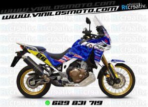 ADHESIVOS Y PEGATINAS DE VINILO HONDA ÁFRICA TWIN Rt006-01