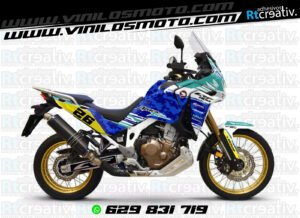 ADHESIVOS Y PEGATINAS DE VINILO HONDA ÁFRICA TWIN Rt006-03
