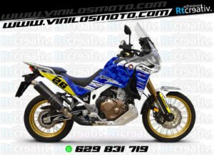 ADHESIVOS Y PEGATINAS DE VINILO HONDA ÁFRICA TWIN Rt006-05