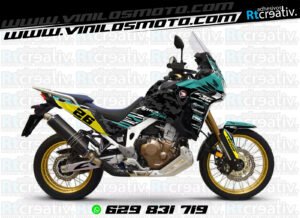 ADHESIVOS Y PEGATINAS DE VINILO HONDA ÁFRICA TWIN Rt006-08