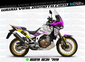 ADHESIVOS Y PEGATINAS DE VINILO HONDA ÁFRICA TWIN Rt006-14