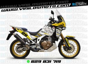 ADHESIVOS Y PEGATINAS DE VINILO HONDA ÁFRICA TWIN Rt006-16