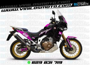 ADHESIVOS Y PEGATINAS DE VINILO HONDA ÁFRICA TWIN Rt007-06