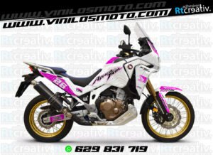 ADHESIVOS Y PEGATINAS DE VINILO HONDA ÁFRICA TWIN Rt007-12