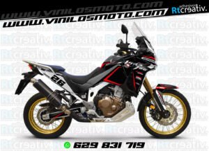 ADHESIVOS Y PEGATINAS DE VINILO HONDA ÁFRICA TWIN Rt008-05