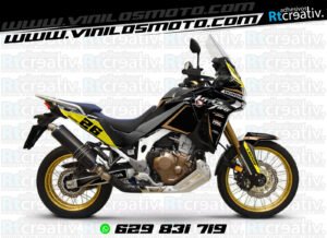 ADHESIVOS Y PEGATINAS DE VINILO HONDA ÁFRICA TWIN Rt008-06