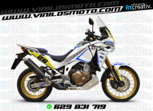 ADHESIVOS Y PEGATINAS DE VINILO HONDA ÁFRICA TWIN Rt008-10