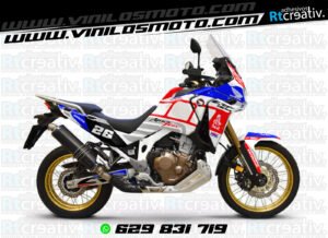 ADHESIVOS Y PEGATINAS DE VINILO HONDA ÁFRICA TWIN Rt009-01