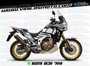 ADHESIVOS Y PEGATINAS DE VINILO HONDA ÁFRICA TWIN Rt009-07