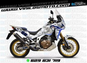 ADHESIVOS Y PEGATINAS DE VINILO HONDA ÁFRICA TWIN Rt010-08