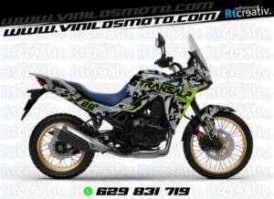 ADHESIVOS Y PEGATINAS DE VINILO HONDA TRANSALP 750 Rt007-01