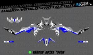 ADHESIVOS Y PEGATINAS DE VINILO HONDA ÁFRICA TWIN Rt004-02