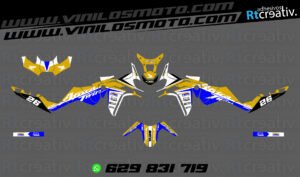 ADHESIVOS Y PEGATINAS DE VINILO HONDA ÁFRICA TWIN Rt004-03