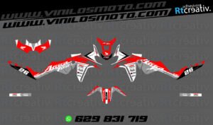 ADHESIVOS Y PEGATINAS DE VINILO HONDA ÁFRICA TWIN Rt004-05