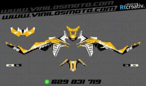 ADHESIVOS Y PEGATINAS DE VINILO HONDA ÁFRICA TWIN Rt004-09