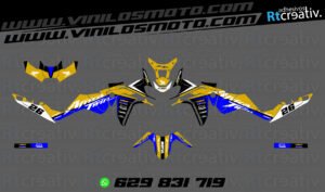 ADHESIVOS Y PEGATINAS DE VINILO HONDA ÁFRICA TWIN Rt004-13