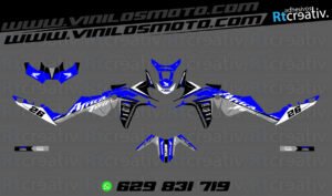 ADHESIVOS Y PEGATINAS DE VINILO HONDA ÁFRICA TWIN Rt004-16
