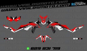 ADHESIVOS Y PEGATINAS DE VINILO HONDA ÁFRICA TWIN Rt004-17