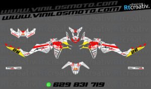 ADHESIVOS Y PEGATINAS DE VINILO HONDA ÁFRICA TWIN Rt005-04