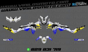 ADHESIVOS Y PEGATINAS DE VINILO HONDA ÁFRICA TWIN Rt005-05